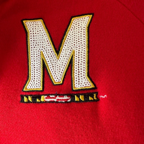 Victoria’s Secret Pink University of Maryland Pullover Medium - Picture 2 of 4